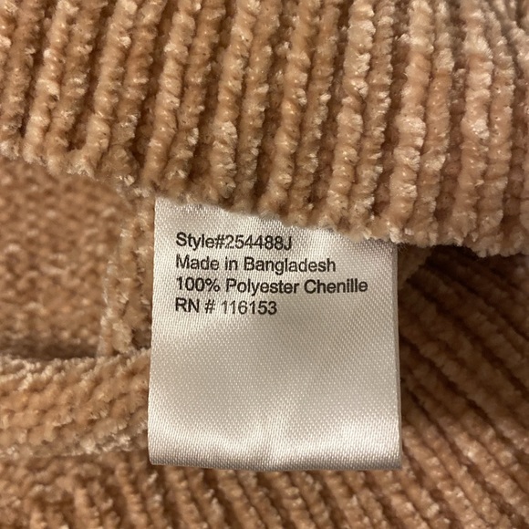 Cropped Chenille sweater - Picture 3 of 5